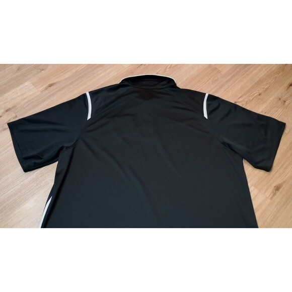 Nike Polo Shirt Mens XL Redskins Dri Fit Banned Logo Black Extra Large Pullover - Picture 14 of 16